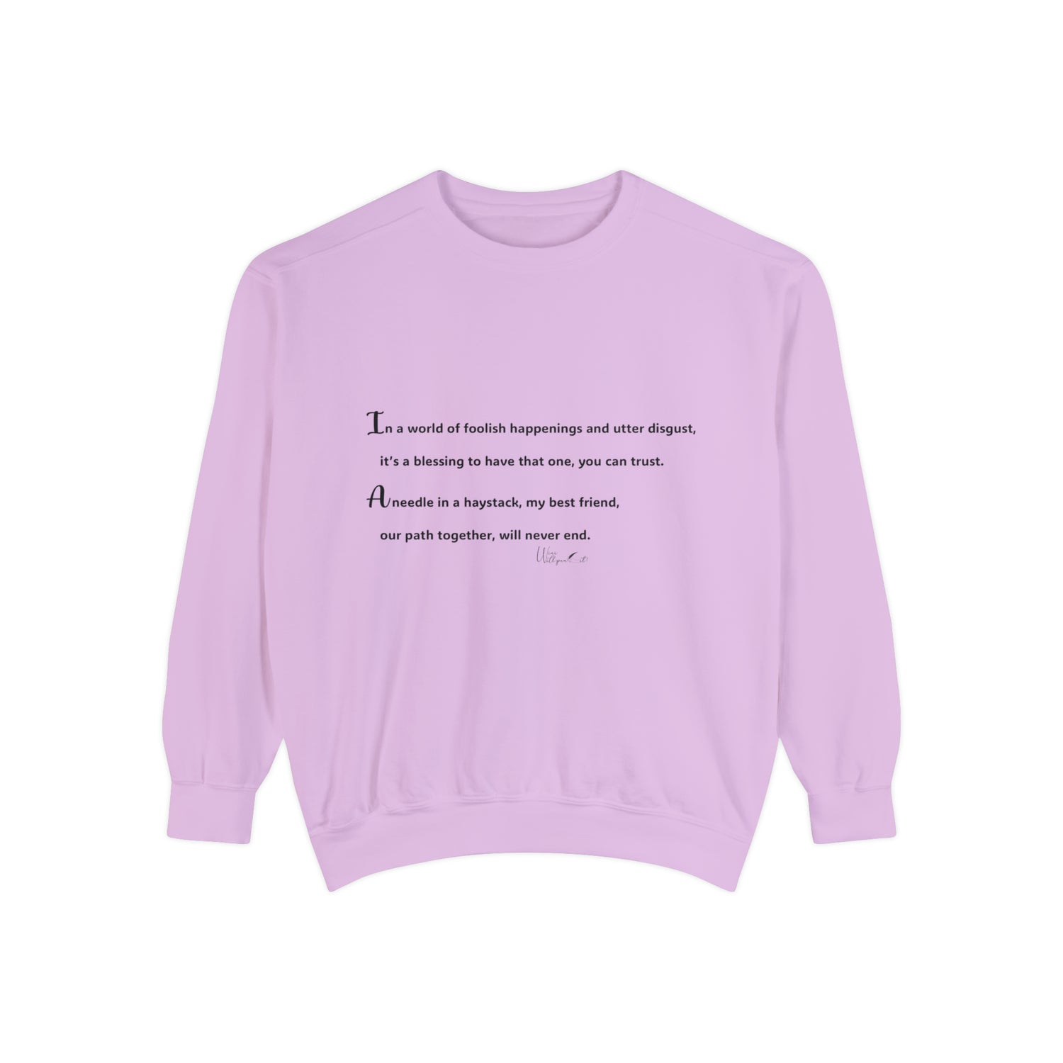 Unisex Garment-Dyed Sweatshirt