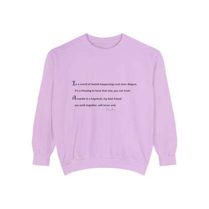 Unisex Garment-Dyed Sweatshirt