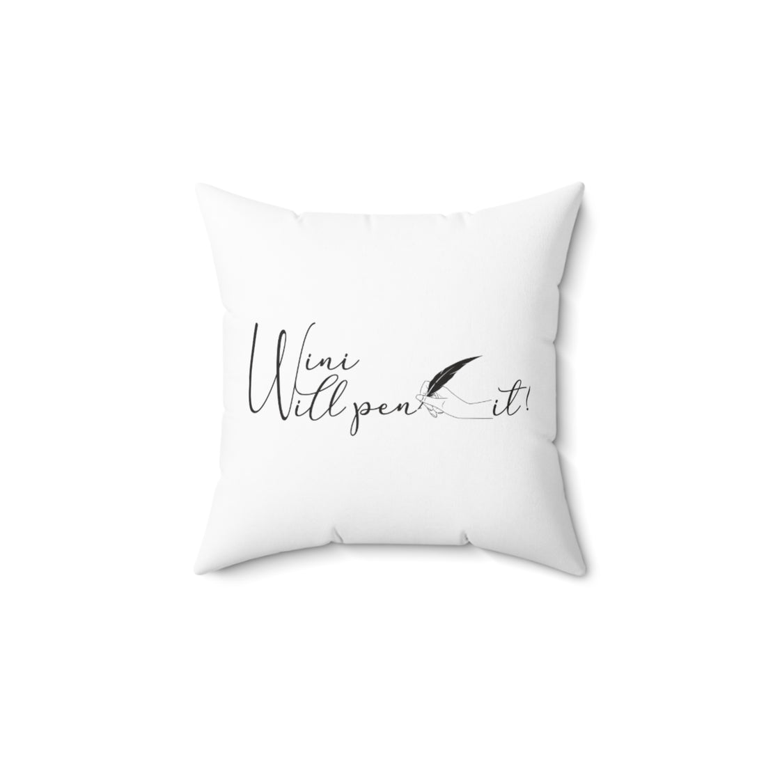 Spun Polyester Square Pillow