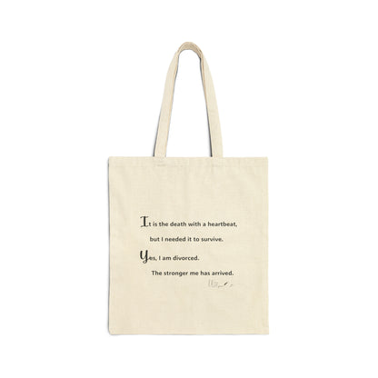 Cotton Canvas Tote Bag