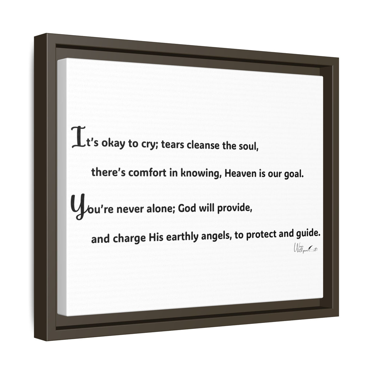 Matte Canvas, Framed (Multi-color)
