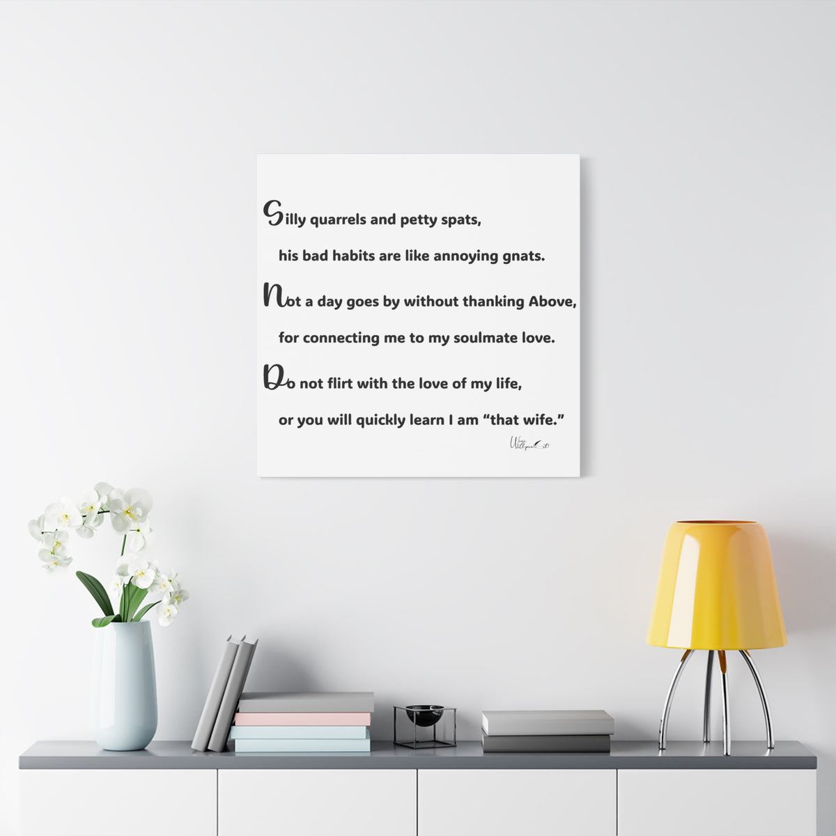 Matte Canvas, Stretched, 1.25"