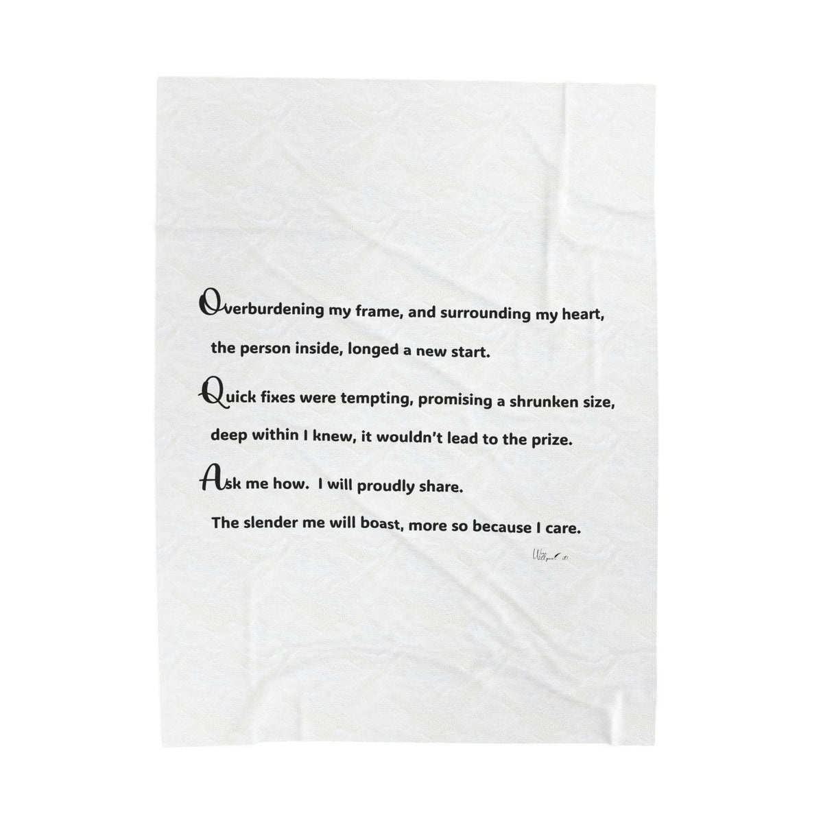 Velveteen Plush Blanket