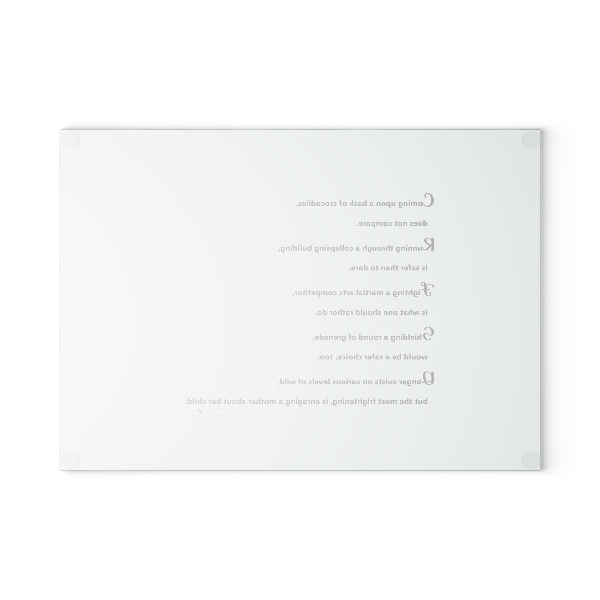 Glass Cutting Board
