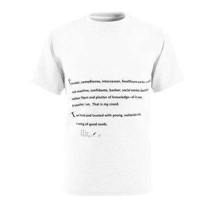 Unisex Cut &amp; Sew Tee (AOP)