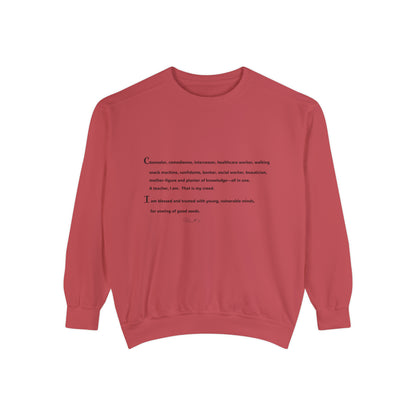 Unisex Garment-Dyed Sweatshirt