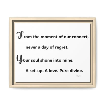 Matte Canvas, Framed (Multi-color)