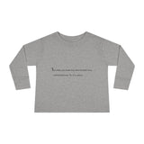 Toddler Long Sleeve Tee