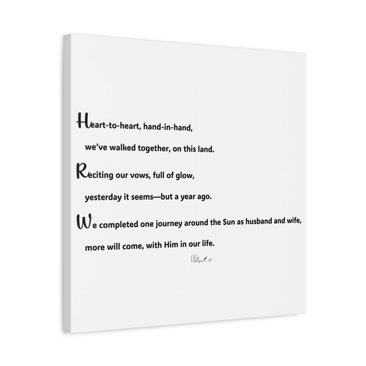 Matte Canvas, Stretched, 1.25"