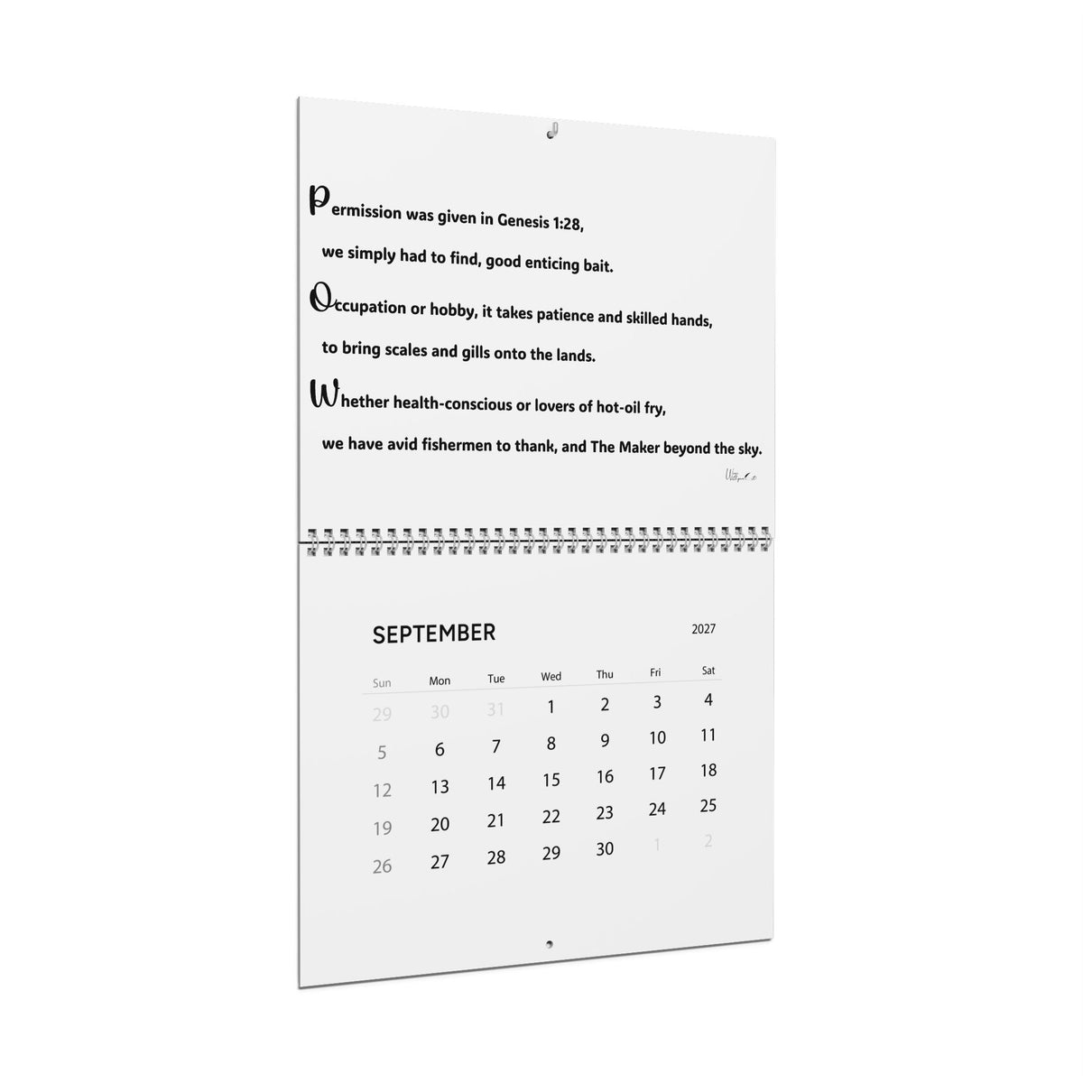 Wall Calendars (2027)