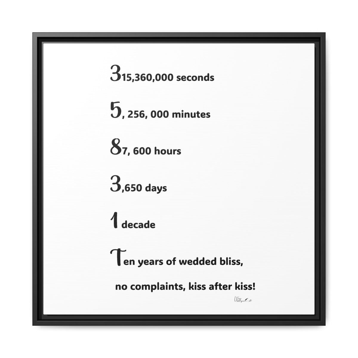 Matte Canvas, Framed (Multi-color)