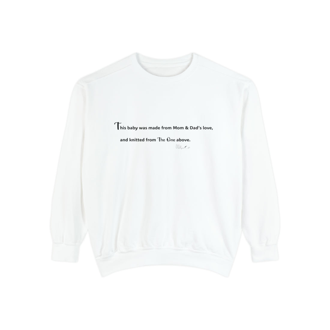Unisex Garment-Dyed Sweatshirt