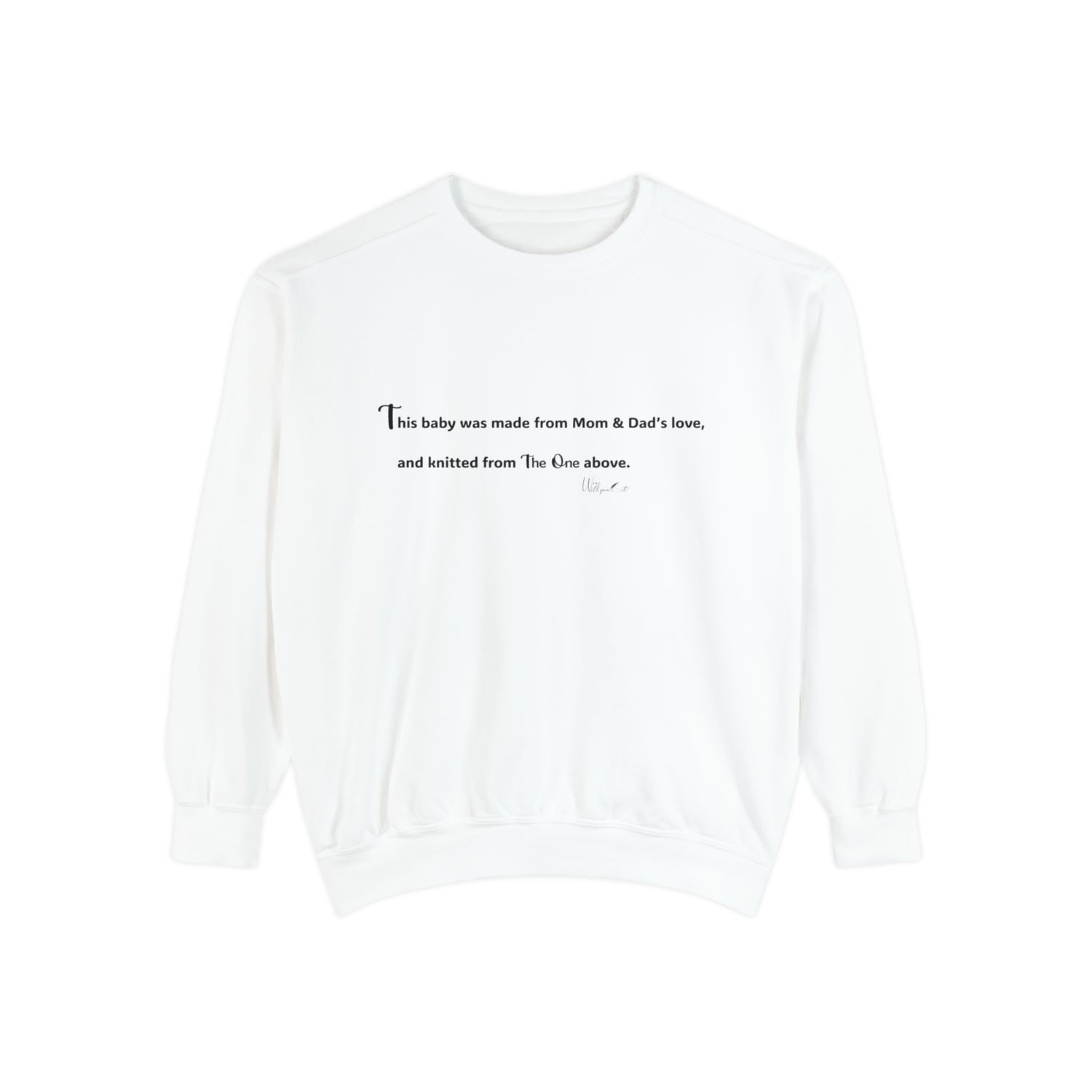 Unisex Garment-Dyed Sweatshirt