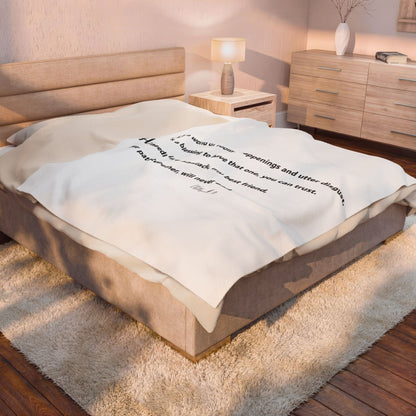 Velveteen Plush Blanket