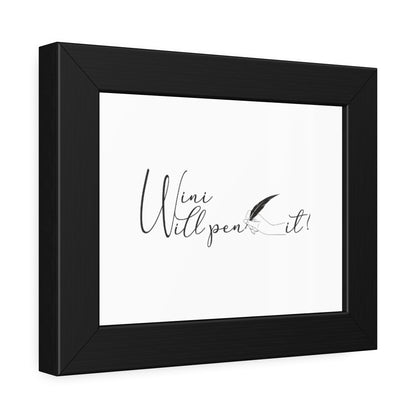 Framed Paper Posters