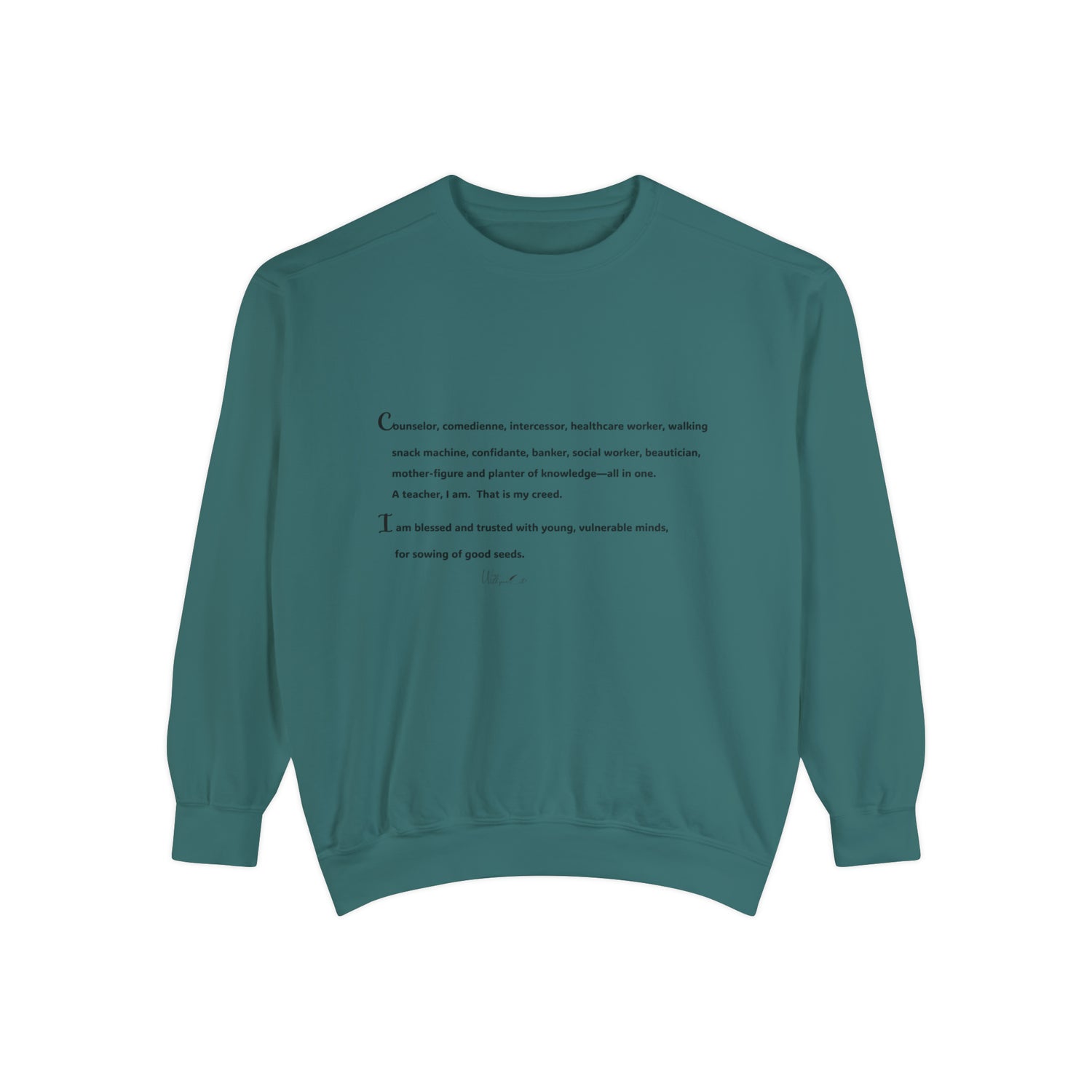 Unisex Garment-Dyed Sweatshirt