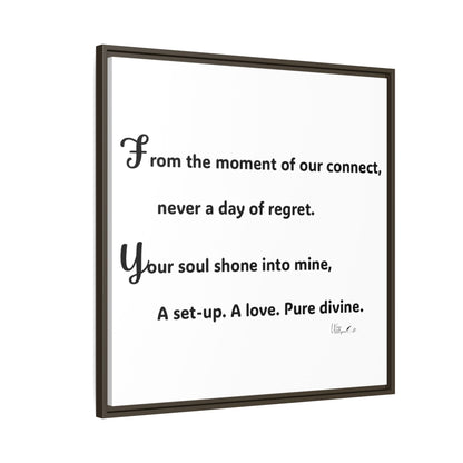 Matte Canvas, Framed (Multi-color)