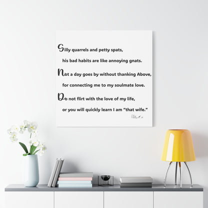 Matte Canvas, Stretched, 1.25"