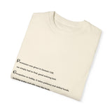 Unisex Garment-Dyed T-shirt