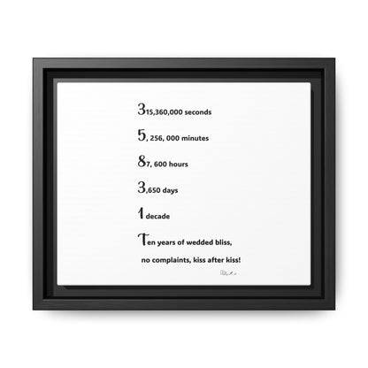 Matte Canvas, Framed (Multi-color)