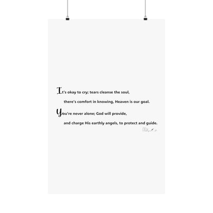 Matte Vertical Posters