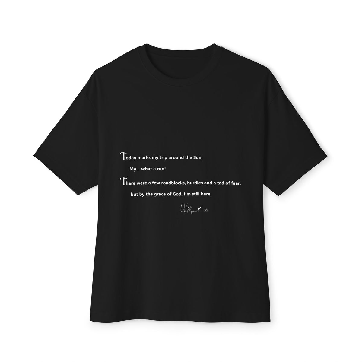 Unisex Oversized Boxy Tee