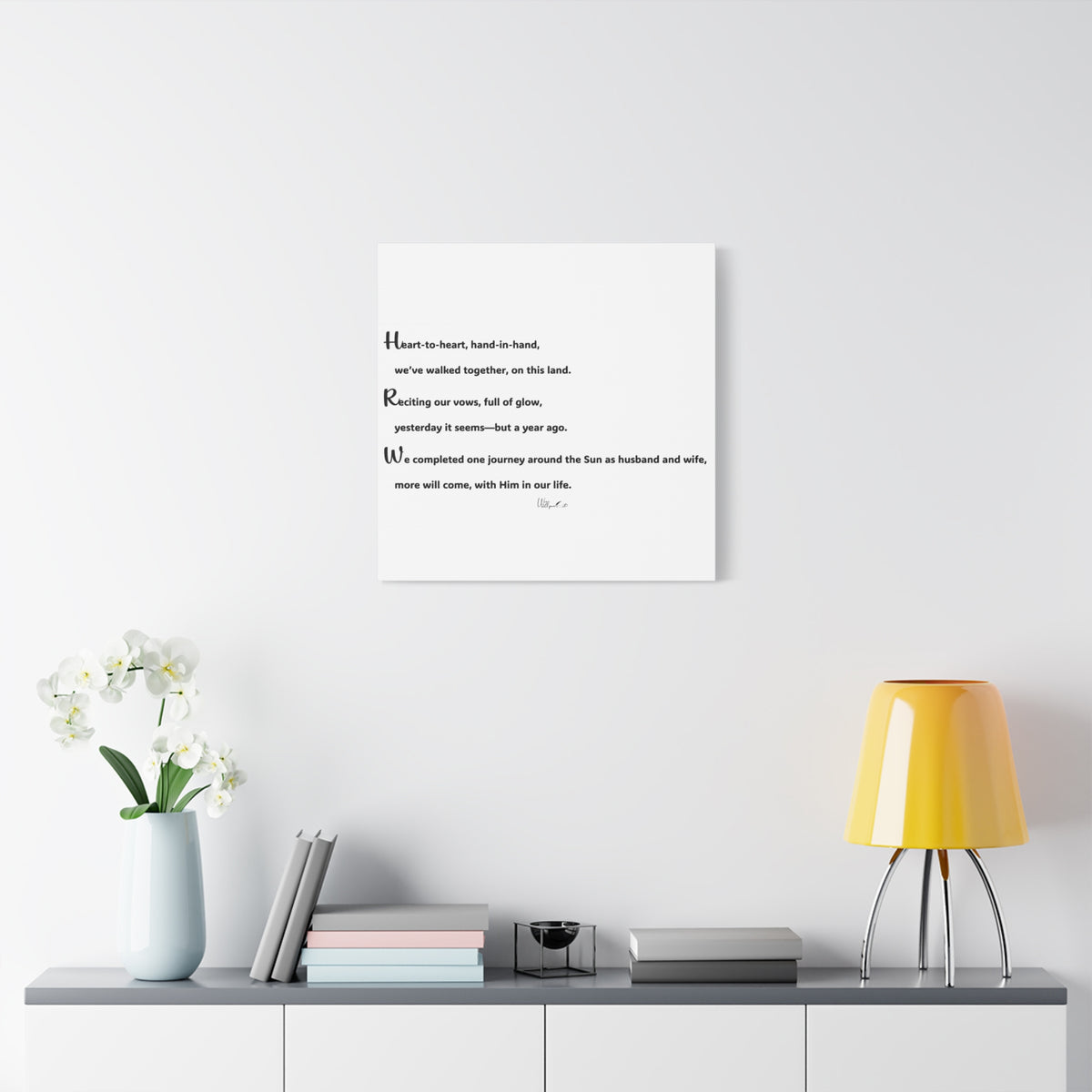 Matte Canvas, Stretched, 1.25"