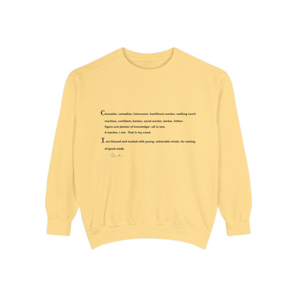 Unisex Garment-Dyed Sweatshirt