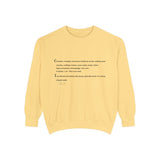 Unisex Garment-Dyed Sweatshirt