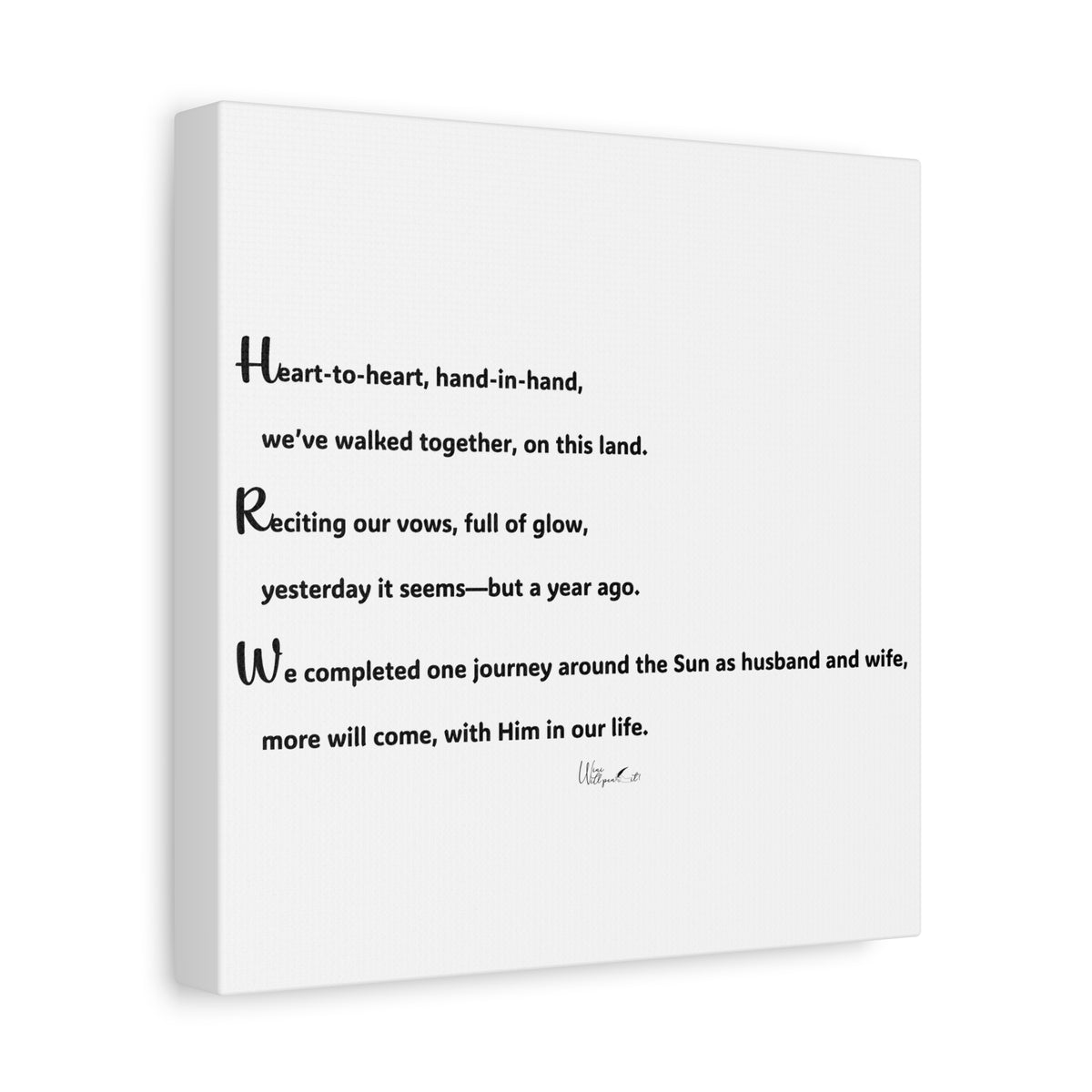 Matte Canvas, Stretched, 1.25"