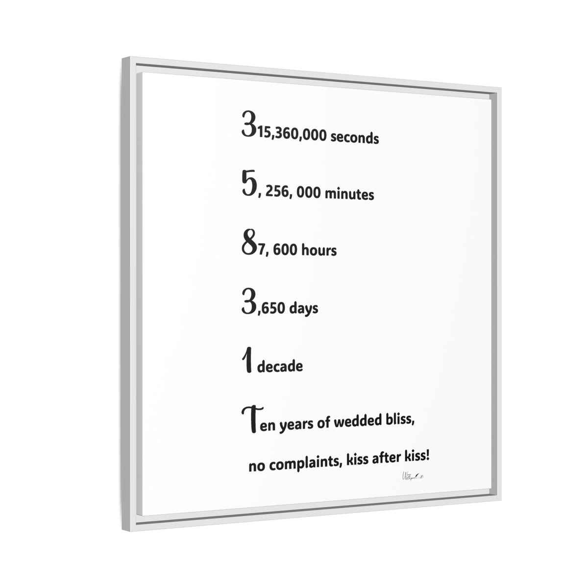 Matte Canvas, Framed (Multi-color)