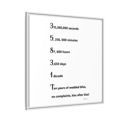 Matte Canvas, Framed (Multi-color)