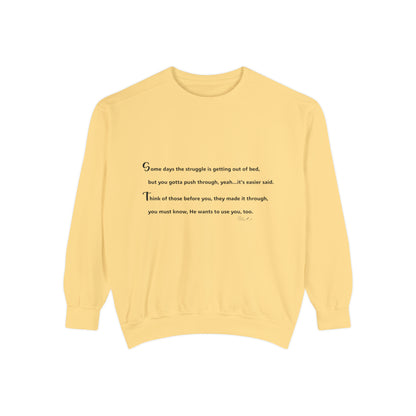 Unisex Garment-Dyed Sweatshirt