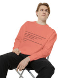 Unisex Garment-Dyed Sweatshirt