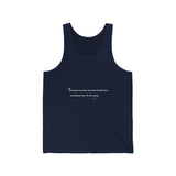 Unisex Jersey Tank