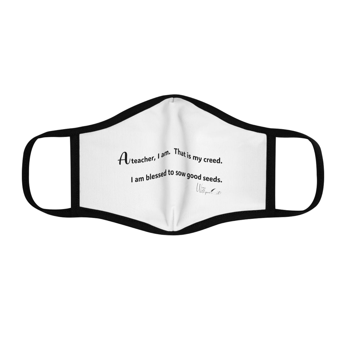 Fitted Polyester Face Mask