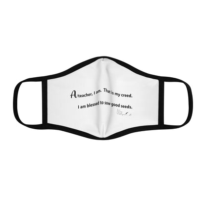Fitted Polyester Face Mask