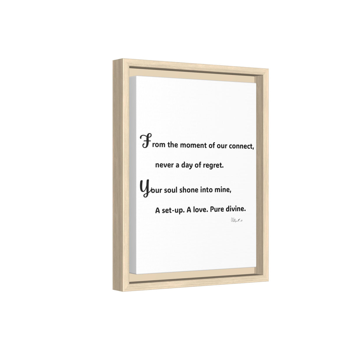 Matte Canvas, Framed (Multi-color)
