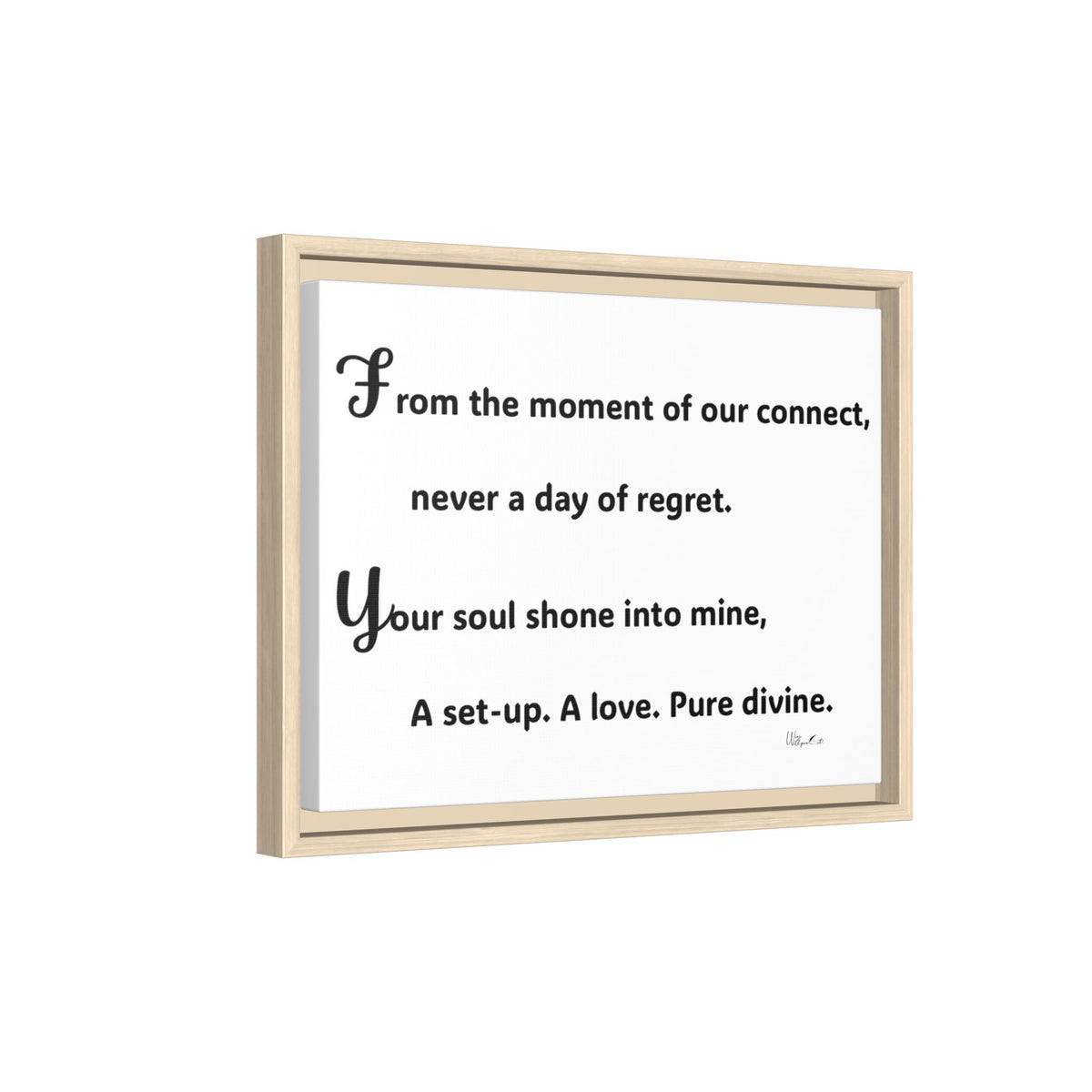 Matte Canvas, Framed (Multi-color)