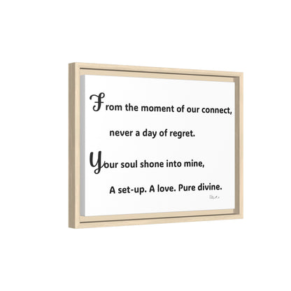 Matte Canvas, Framed (Multi-color)