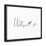 Gallery Canvas Wraps, Horizontal Frame