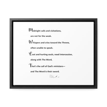 Gallery Canvas Wraps, Horizontal Frame
