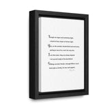 Gallery Canvas Wraps, Vertical Frame