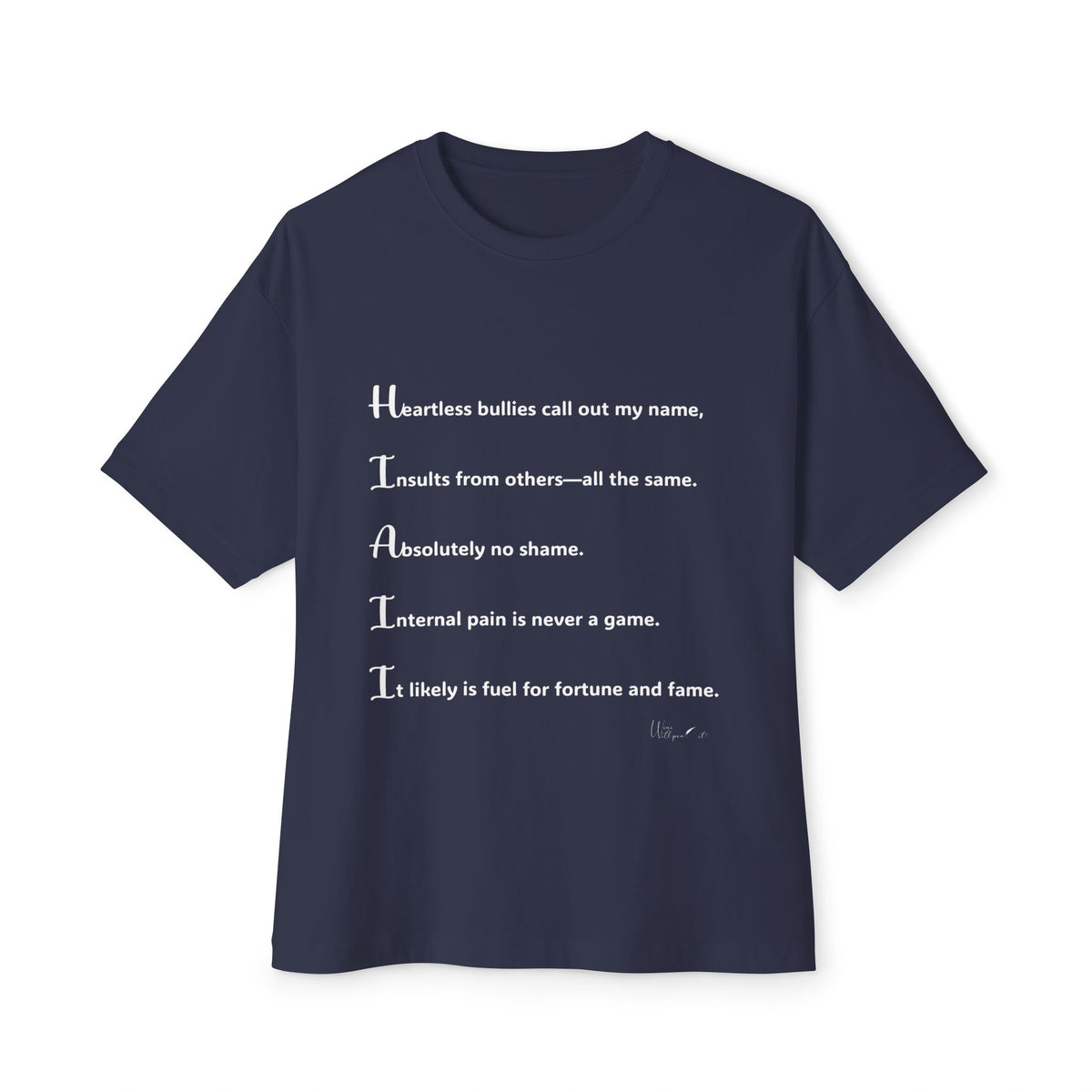 Unisex Oversized Boxy Tee