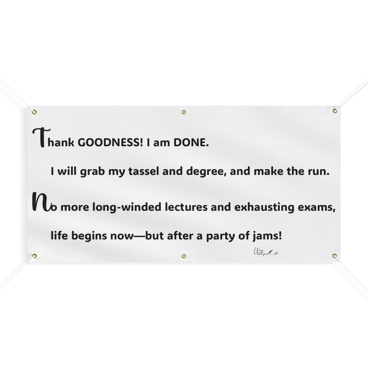 Matte Banner