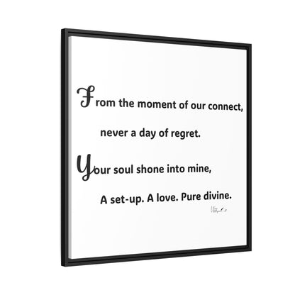 Matte Canvas, Framed (Multi-color)
