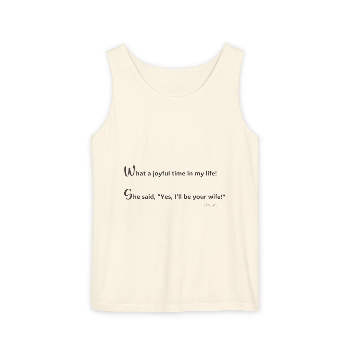 Unisex Garment-Dyed Tank Top