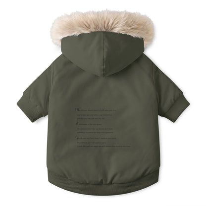 Pet Parka Jacket