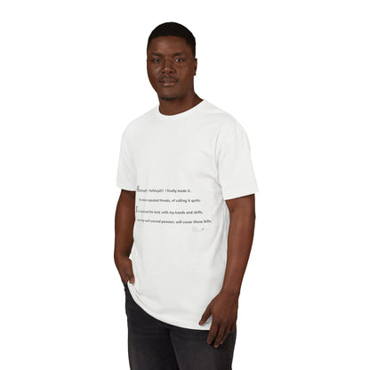 Unisex Sueded T-Shirt