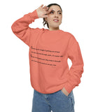 Unisex Garment-Dyed Sweatshirt